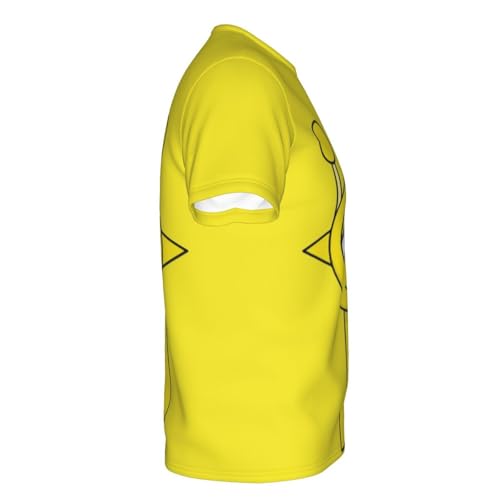 Sprunki T-Shirt,Men's 3D Printed Crew Neck Short Sleeve Tees Shirts,Tees Short Sleeve Tops