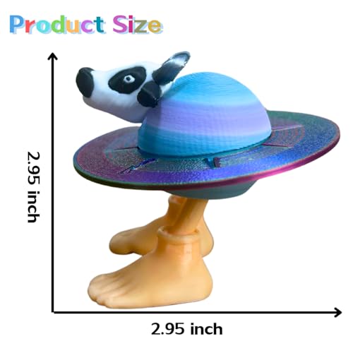 Tralalero Tralala Decoration, Meme Shark Figurines, Creative 3D Italian Brainrot Shark in Sneakers, Collectible Figurine Gifts for Fans (Yellow)