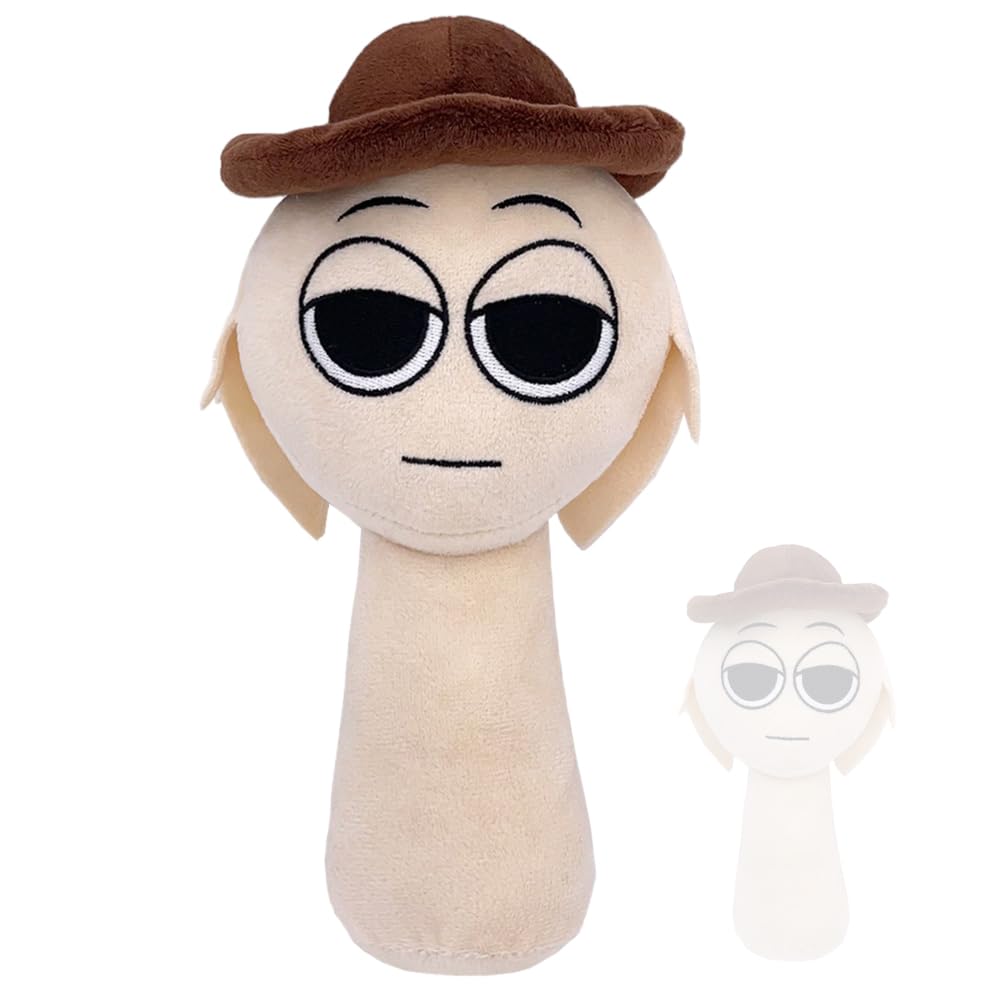 Sprunki Plush - Cute Cartoon Plush Toy, Soft Stuffed Figure for Kids and Adults, Perfect for Playtime, Room Decor, and Unique Gift Choice for Kids