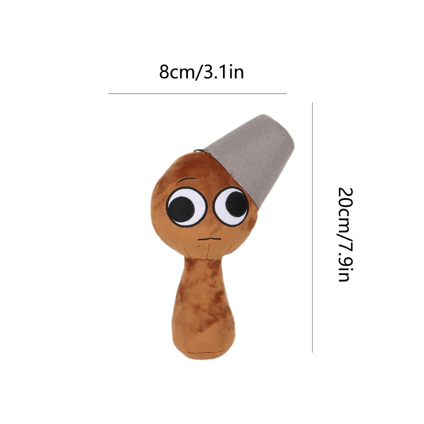 Sprunki Plush Toy | 25 cm Sprunki Doll | Horror Musical Game Sprunki Characters Stuffed Animal Pillow | Sprunki Plush Figure Soft Toys Home Decor for Fans (1/9 - Pack)