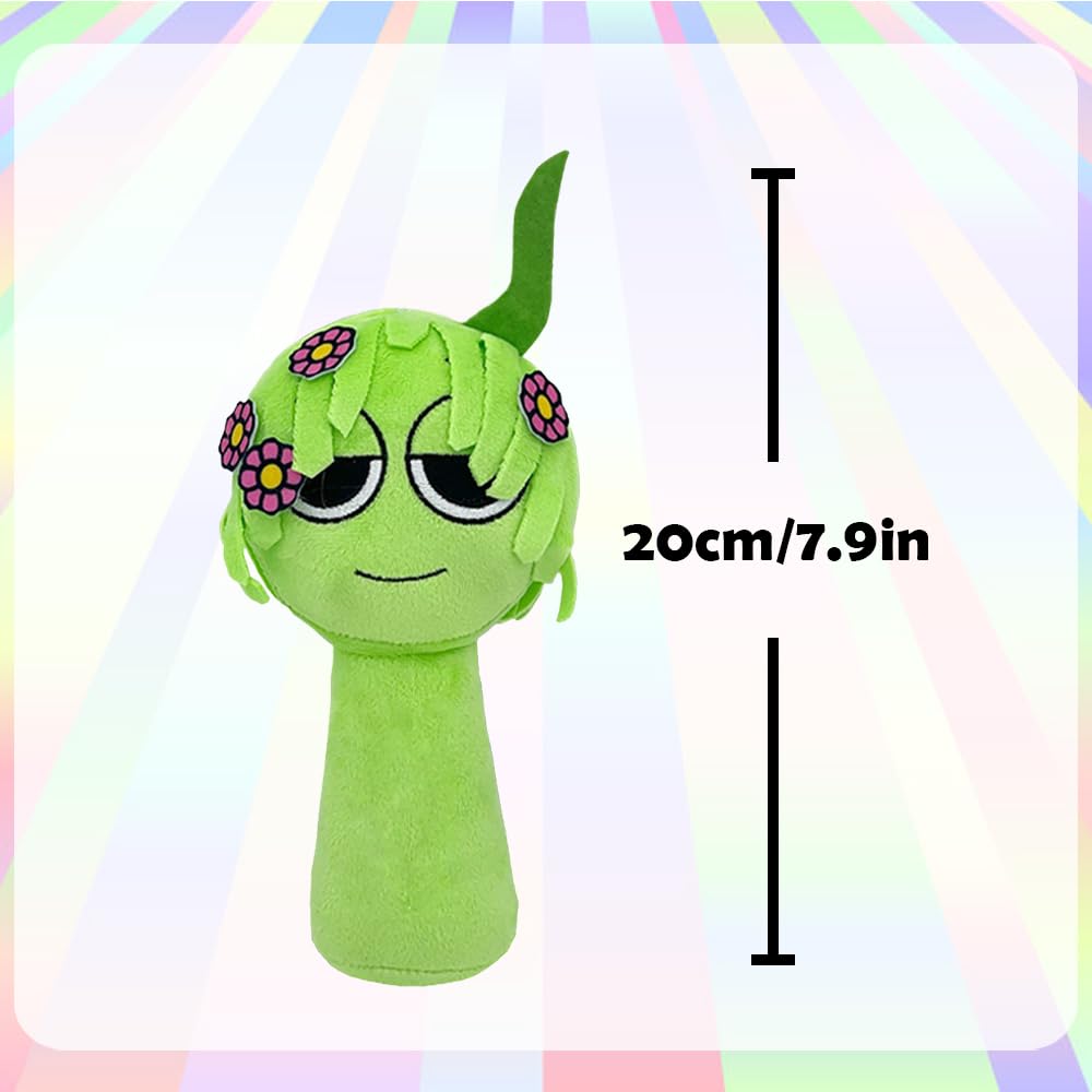 Sprunki Plush - Cute Cartoon Plush Toy, Soft Stuffed Figure for Kids and Adults, Perfect for Playtime, Room Decor, and Unique Gift Choice for Kids