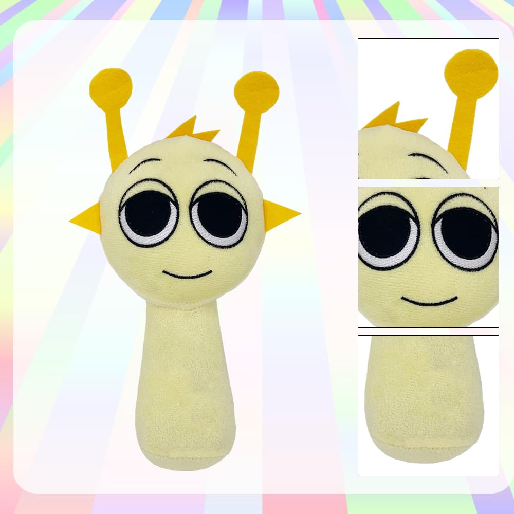 Sprunki Plush - Cute Cartoon Plush Toy, Soft Stuffed Figure for Kids and Adults, Perfect for Playtime, Room Decor, and Unique Gift Choice for Kids