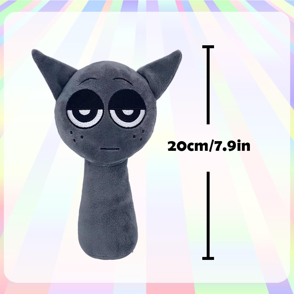 Sprunki Plush - Cute Cartoon Plush Toy, Soft Stuffed Figure for Kids and Adults, Perfect for Playtime, Room Decor, and Unique Gift Choice for Kids