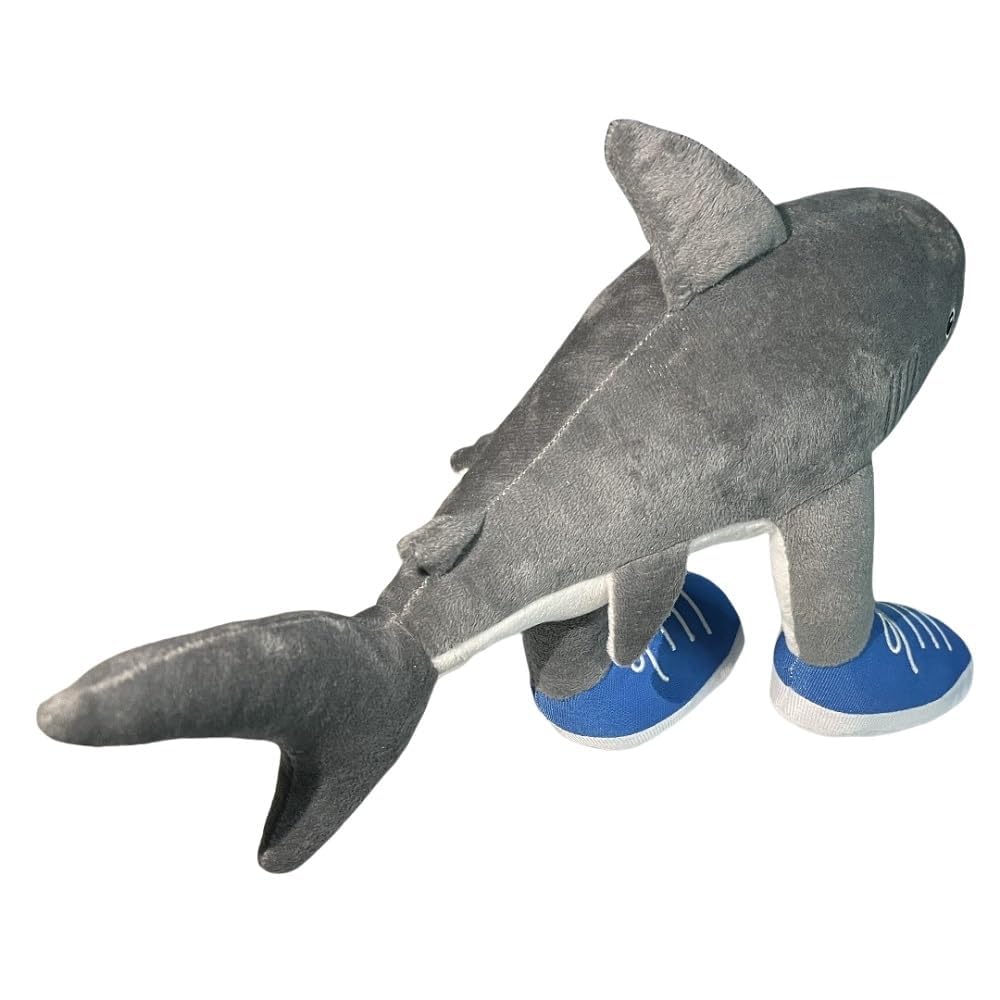 Tung Tung Tung Sahur Plush Italian and Brainrot Tralalero Tralala Pillow, Italian and Brainrot Tralalero Tralala Shark Plush Figurines Gaming Fans Stuffed Figure Pillows for Room Decoration