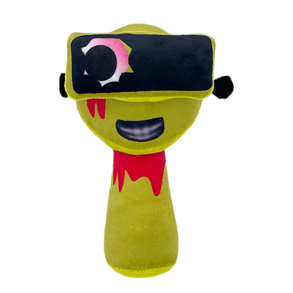 Sprunki Plush - Cute Cartoon Plush Toy, Soft Stuffed Figure for Kids and Adults, Perfect for Playtime, Room Decor, and Unique Gift Choice for Kids