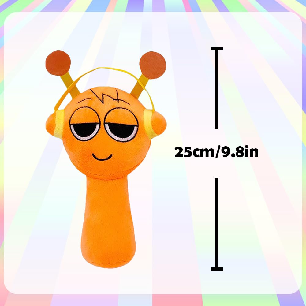 Sprunki Plush - Cute Cartoon Plush Toy, Soft Stuffed Figure for Kids and Adults, Perfect for Playtime, Room Decor, and Unique Gift Choice for Kids