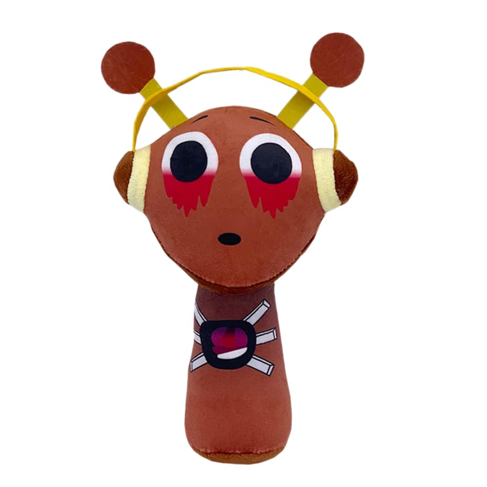 Sprunki Plush - Cute Cartoon Plush Toy, Soft Stuffed Figure for Kids and Adults, Perfect for Playtime, Room Decor, and Unique Gift Choice for Kids