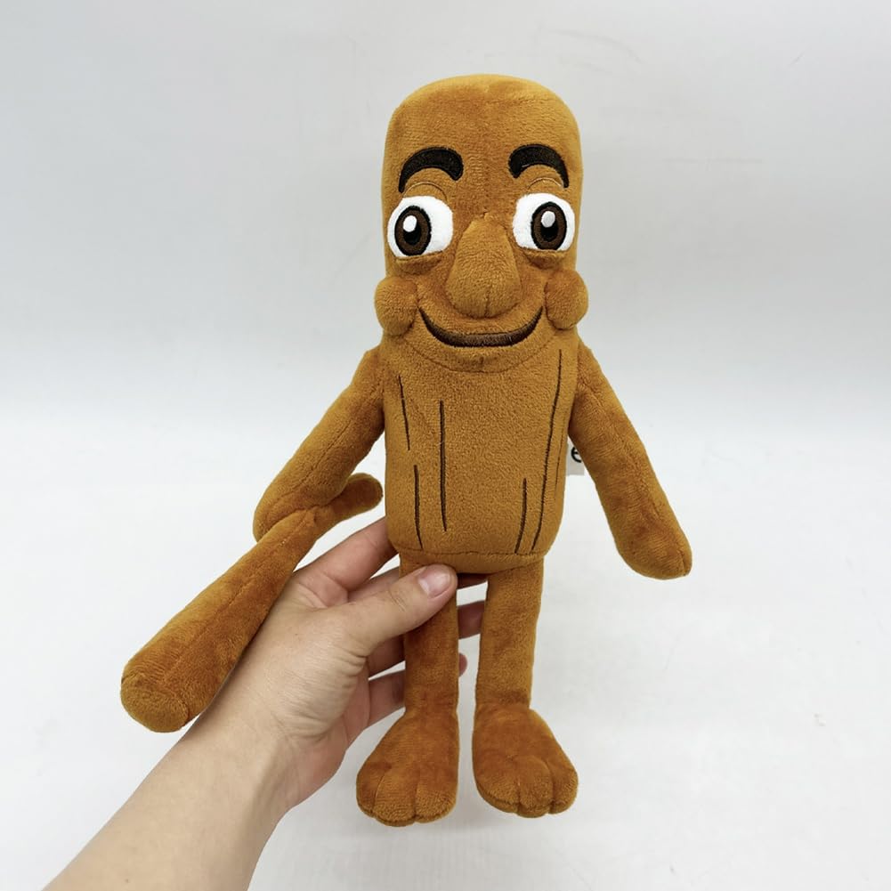 Italian Brainrot Plush, 10" Tung Tung Tung Sahur Baseball Bat Plush Pillow for Video Game Fans
