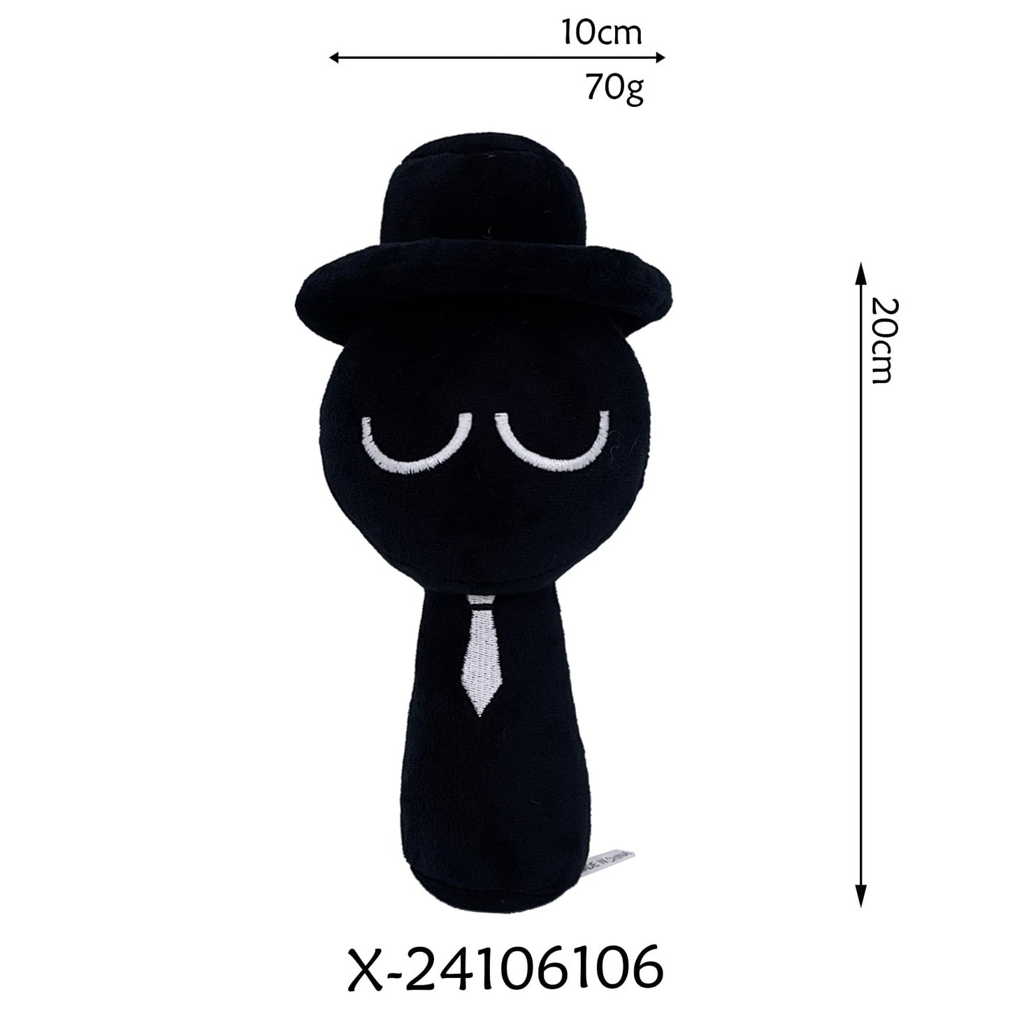 Sprunki Horror Plush - 11'' Full Collection of Wenda, Mr. Fun Computer, Gray & More - All Your Favorite Sprunki Characters!