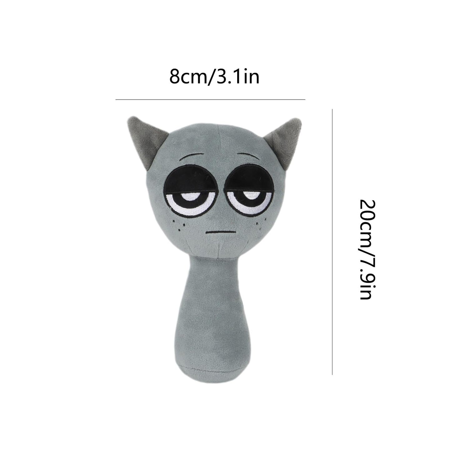 Sprunki Plush Toy | 25 cm Sprunki Doll | Horror Musical Game Sprunki Characters Stuffed Animal Pillow | Sprunki Plush Figure Soft Toys Home Decor for Fans (1/9 - Pack)