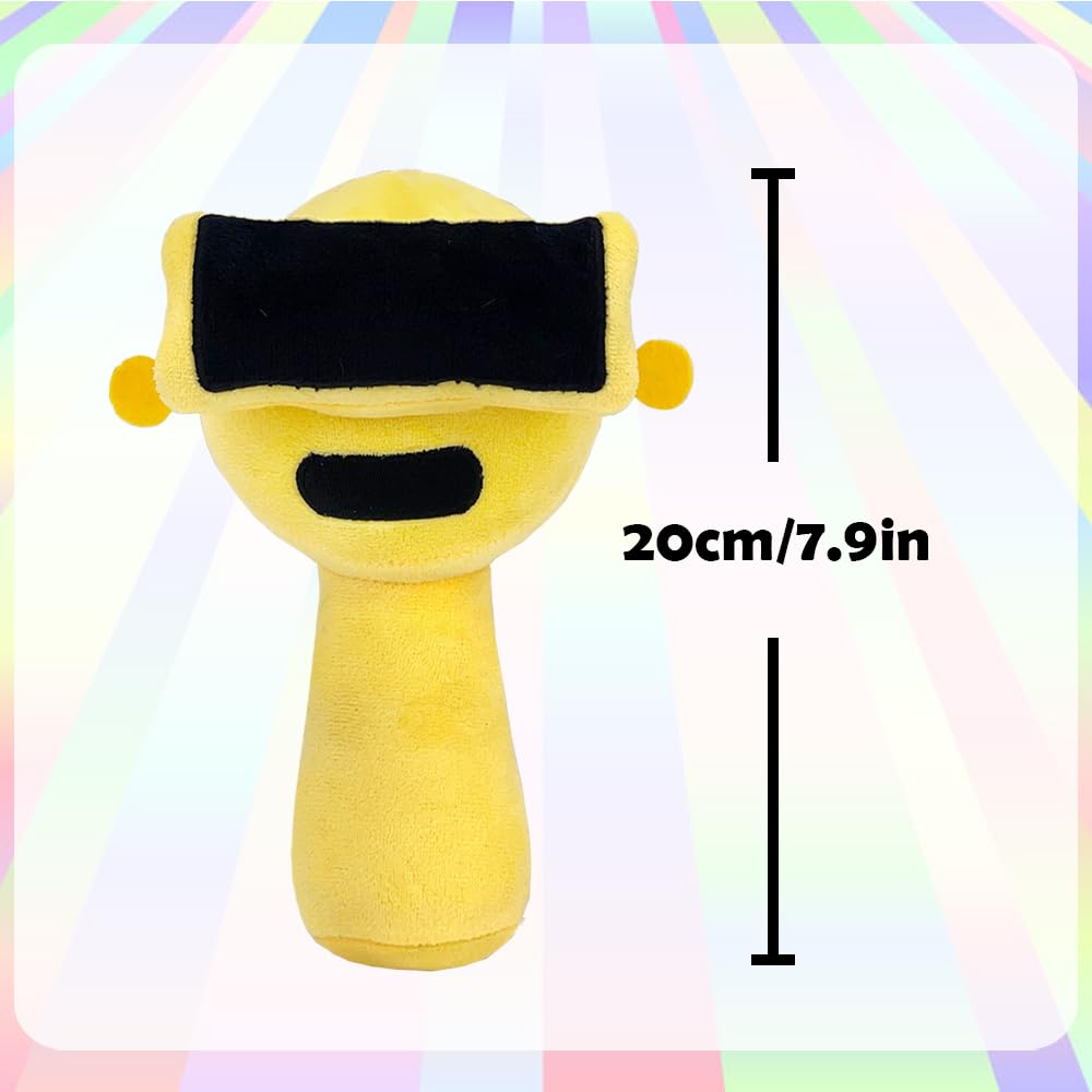 Sprunki Plush - Cute Cartoon Plush Toy, Soft Stuffed Figure for Kids and Adults, Perfect for Playtime, Room Decor, and Unique Gift Choice for Kids
