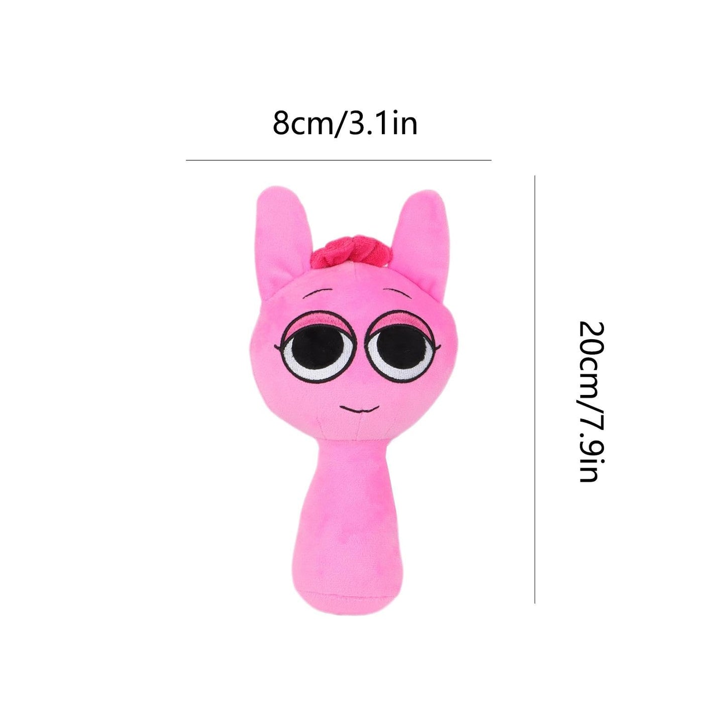Sprunki Plush Toy | 25 cm Sprunki Doll | Horror Musical Game Sprunki Characters Stuffed Animal Pillow | Sprunki Plush Figure Soft Toys Home Decor for Fans (1/9 - Pack)