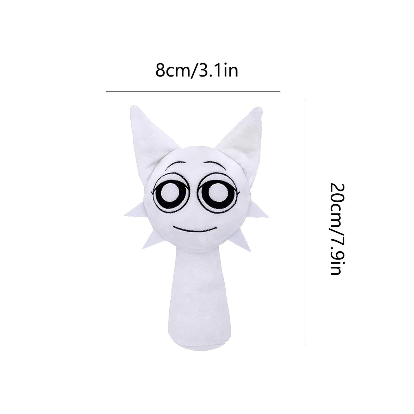 Sprunki Plush Toy | 25 cm Sprunki Doll | Horror Musical Game Sprunki Characters Stuffed Animal Pillow | Sprunki Plush Figure Soft Toys Home Decor for Fans (1/9 - Pack)