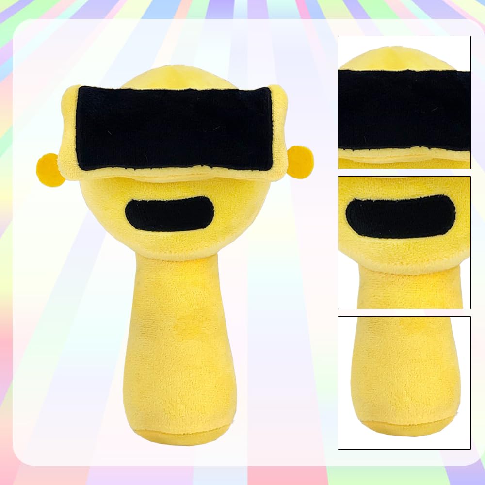 Sprunki Plush - Cute Cartoon Plush Toy, Soft Stuffed Figure for Kids and Adults, Perfect for Playtime, Room Decor, and Unique Gift Choice for Kids