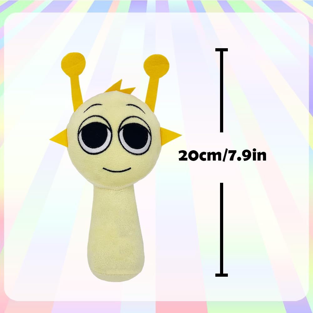 Sprunki Plush - Cute Cartoon Plush Toy, Soft Stuffed Figure for Kids and Adults, Perfect for Playtime, Room Decor, and Unique Gift Choice for Kids