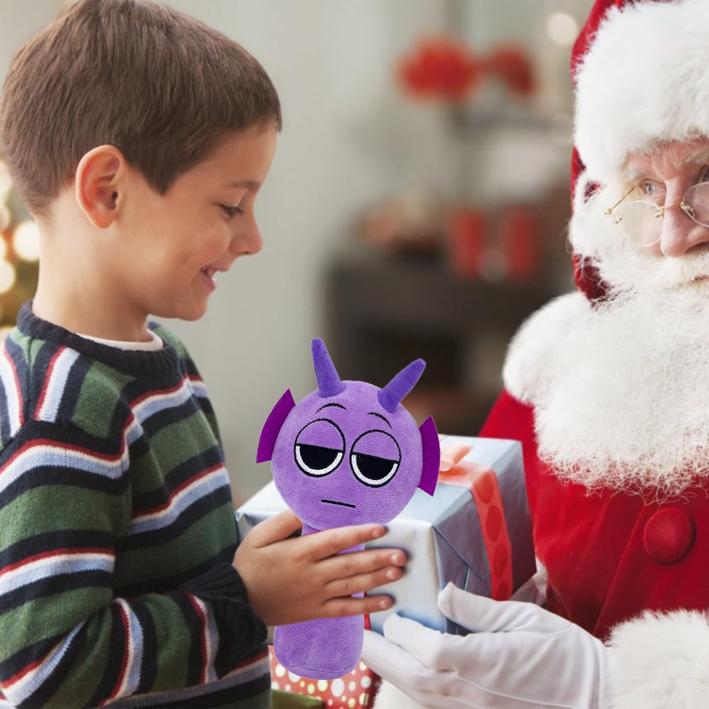 Sprunki Plush - Cute Cartoon Plush Toy, Soft Stuffed Figure for Kids and Adults, Perfect for Playtime, Room Decor, and Unique Gift Choice for Kids
