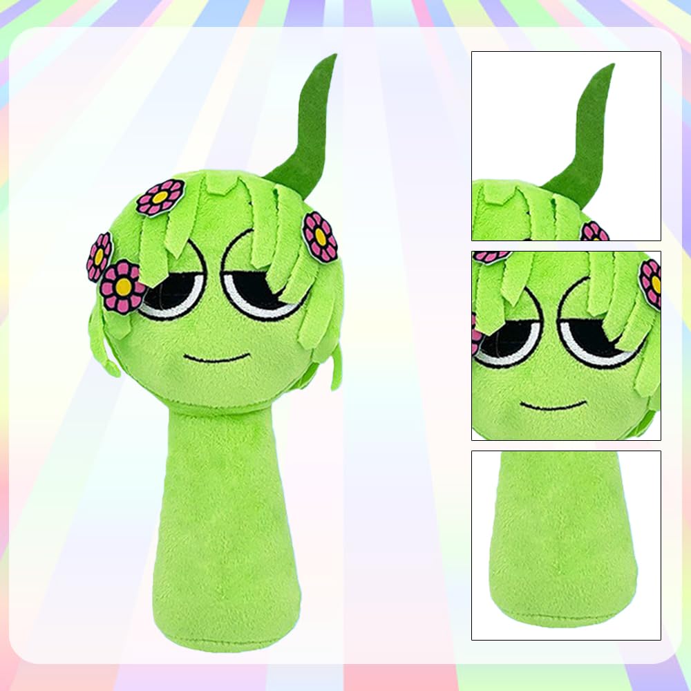 Sprunki Plush - Cute Cartoon Plush Toy, Soft Stuffed Figure for Kids and Adults, Perfect for Playtime, Room Decor, and Unique Gift Choice for Kids