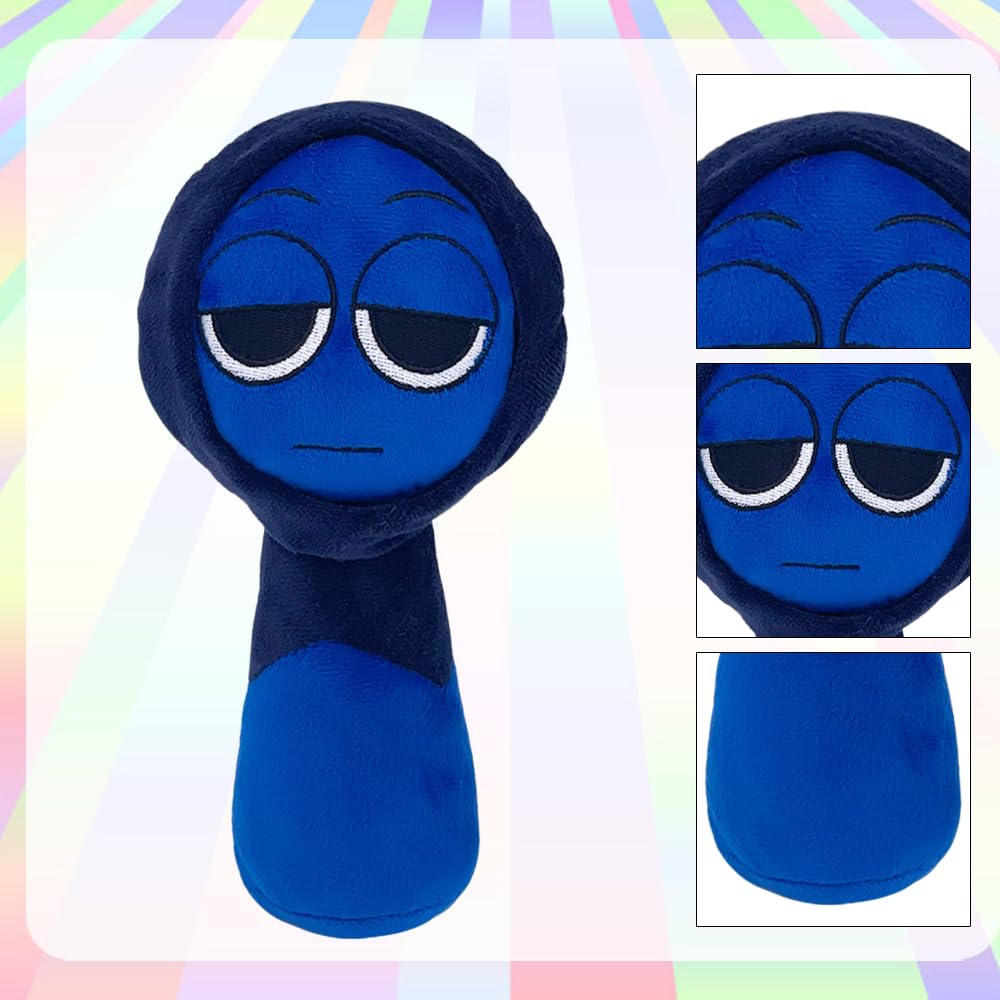 Sprunki Plush - Cute Cartoon Plush Toy, Soft Stuffed Figure for Kids and Adults, Perfect for Playtime, Room Decor, and Unique Gift Choice for Kids