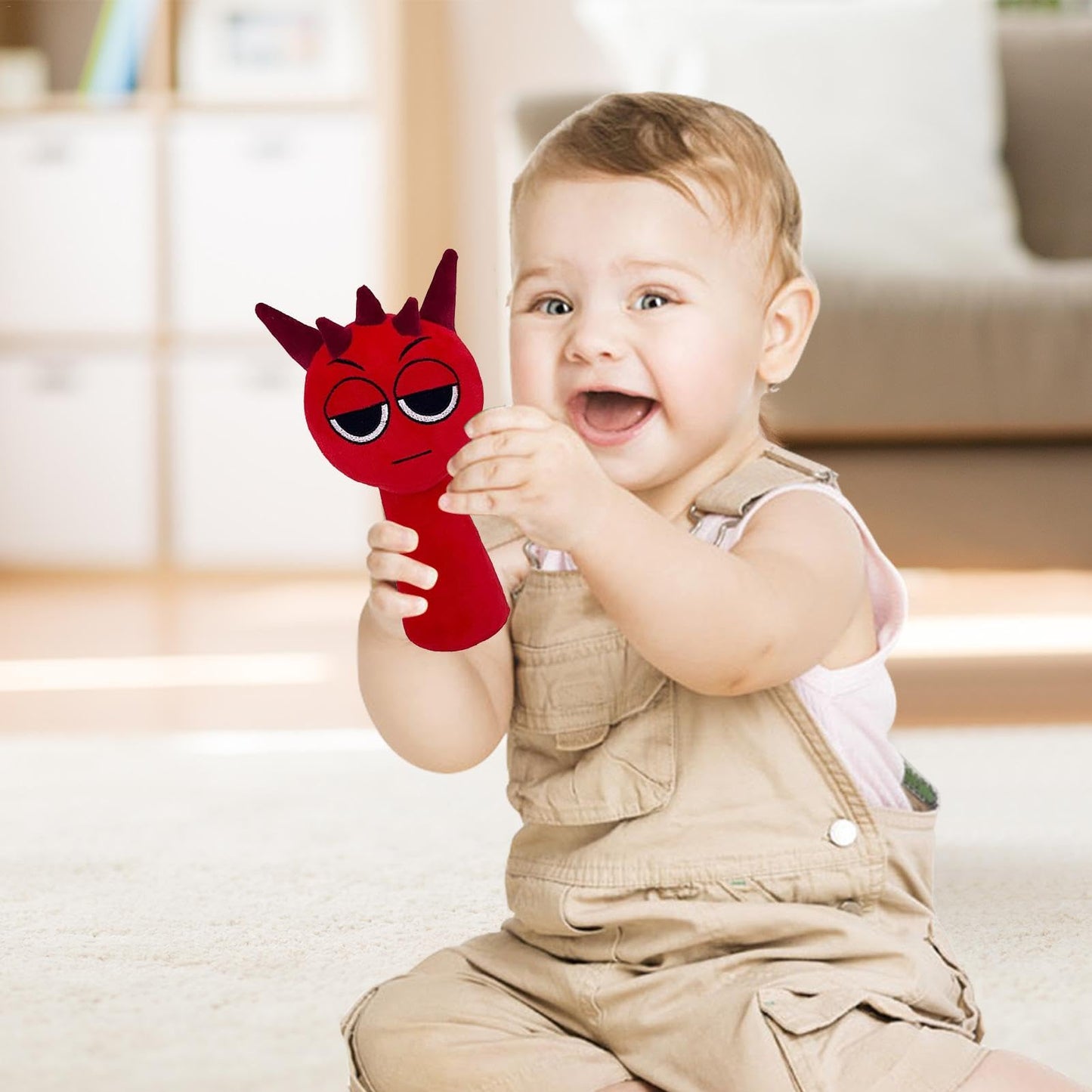 Sprunki Plush Toy | 25 cm Sprunki Doll | Horror Musical Game Sprunki Characters Stuffed Animal Pillow | Sprunki Plush Figure Soft Toys Home Decor for Fans (1/9 - Pack)