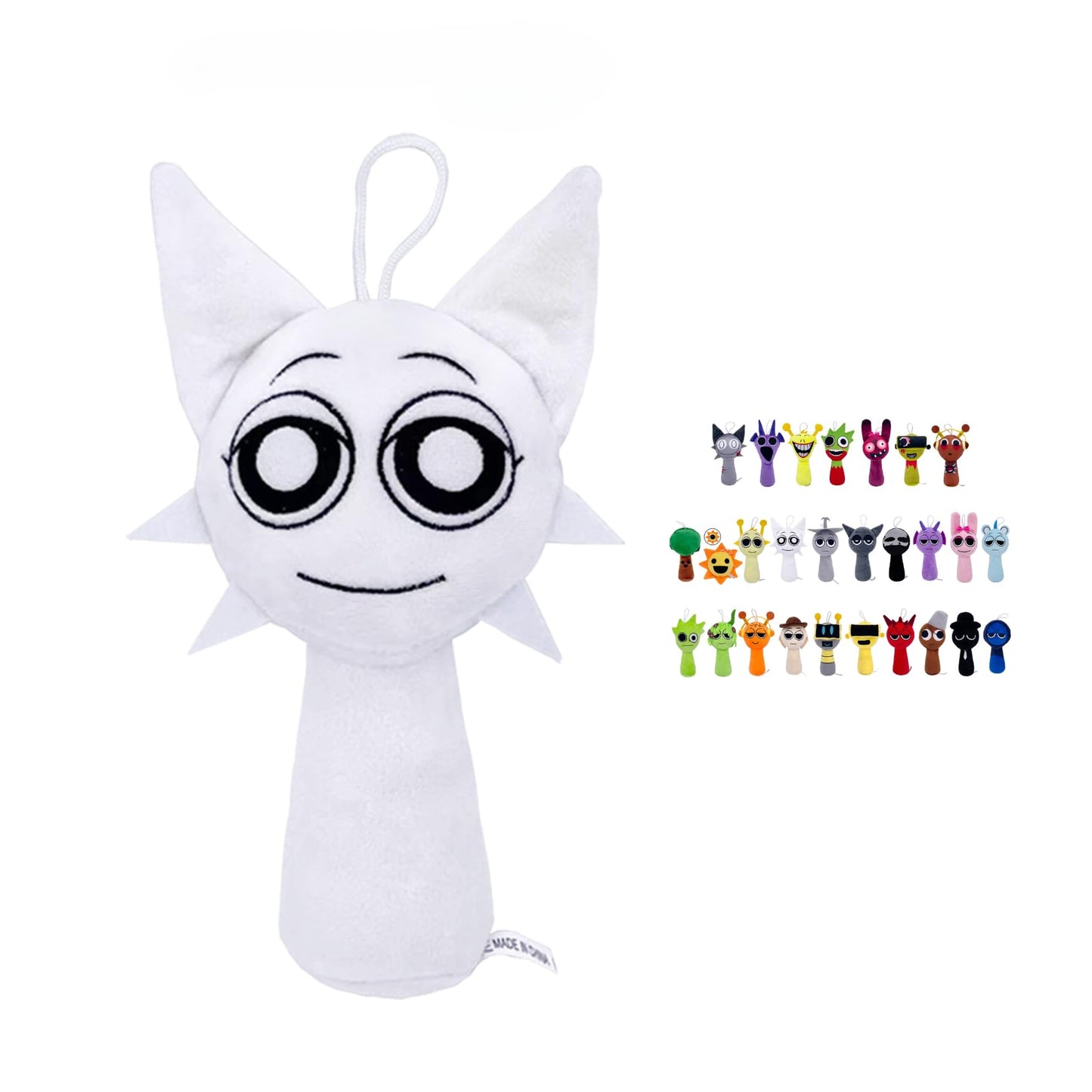 Sprunki Horror Plush - 11'' Full Collection of Wenda, Mr. Fun Computer, Gray & More - All Your Favorite Sprunki Characters!