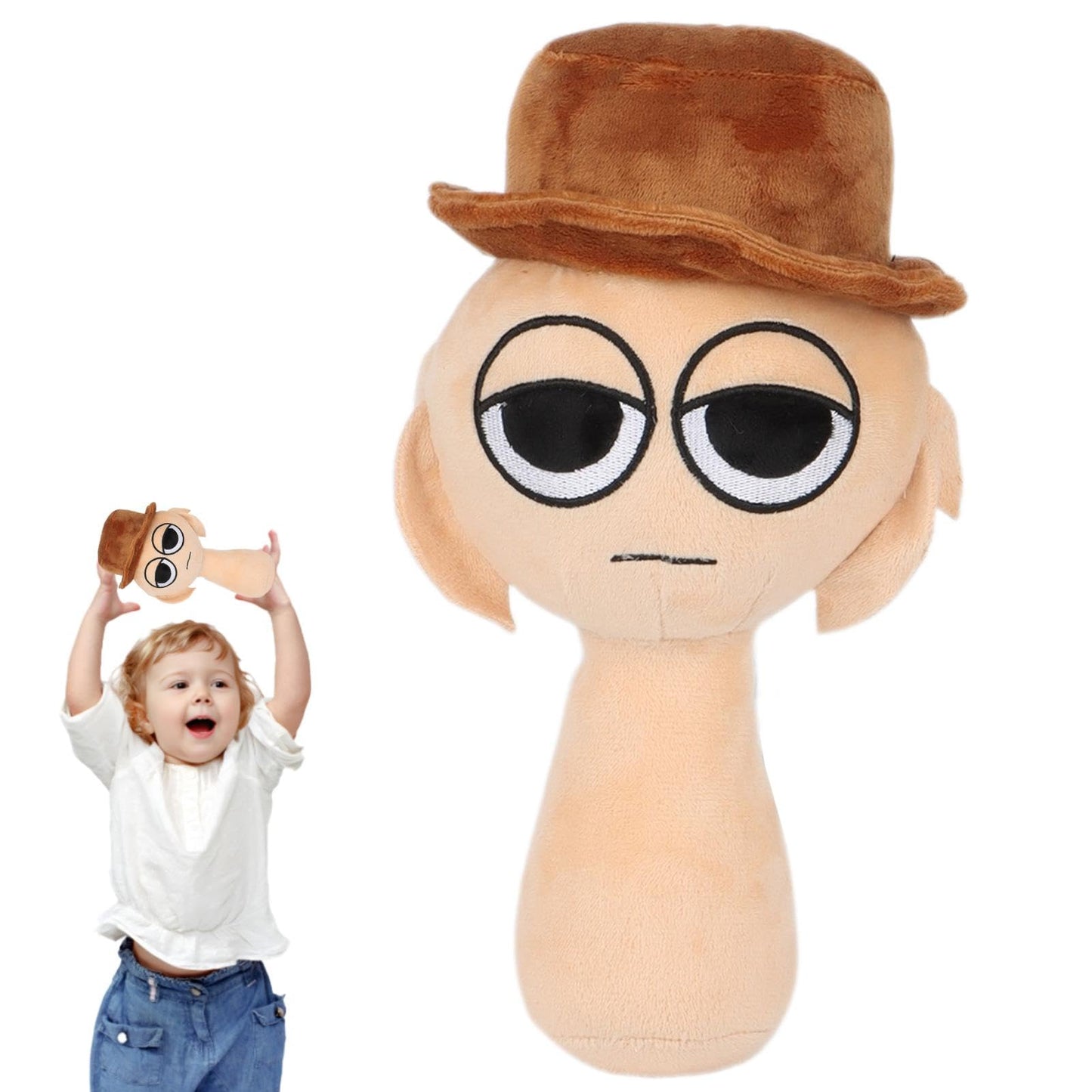Sprunki Plush Toy | 25 cm Sprunki Doll | Horror Musical Game Sprunki Characters Stuffed Animal Pillow | Sprunki Plush Figure Soft Toys Home Decor for Fans (1/9 - Pack)
