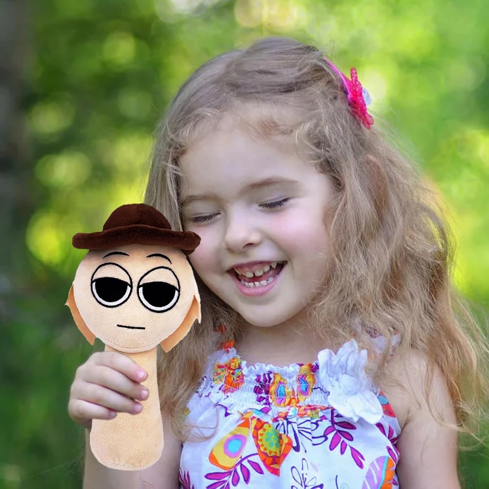 Sprunki Plush - Cute Cartoon Plush Toy, Soft Stuffed Figure for Kids and Adults, Perfect for Playtime, Room Decor, and Unique Gift Choice for Kids