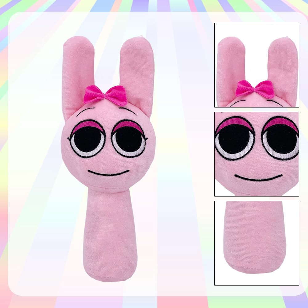 Sprunki Plush - Cute Cartoon Plush Toy, Soft Stuffed Figure for Kids and Adults, Perfect for Playtime, Room Decor, and Unique Gift Choice for Kids