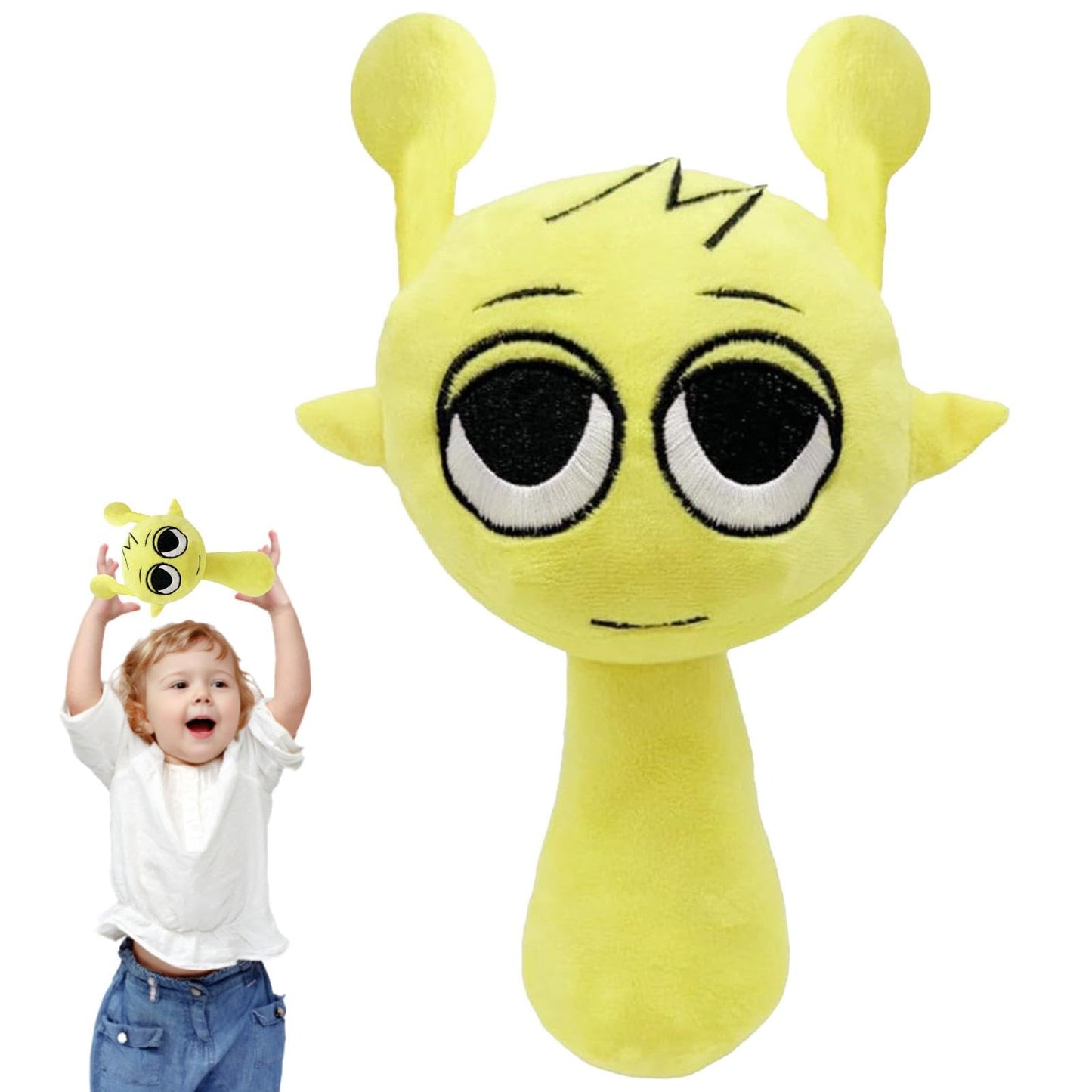Sprunki Plush Toy | 25 cm Sprunki Doll | Horror Musical Game Sprunki Characters Stuffed Animal Pillow | Sprunki Plush Figure Soft Toys Home Decor for Fans (1/9 - Pack)