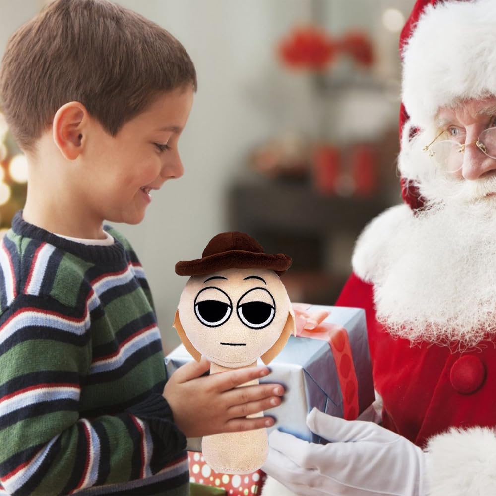 Sprunki Plush - Cute Cartoon Plush Toy, Soft Stuffed Figure for Kids and Adults, Perfect for Playtime, Room Decor, and Unique Gift Choice for Kids