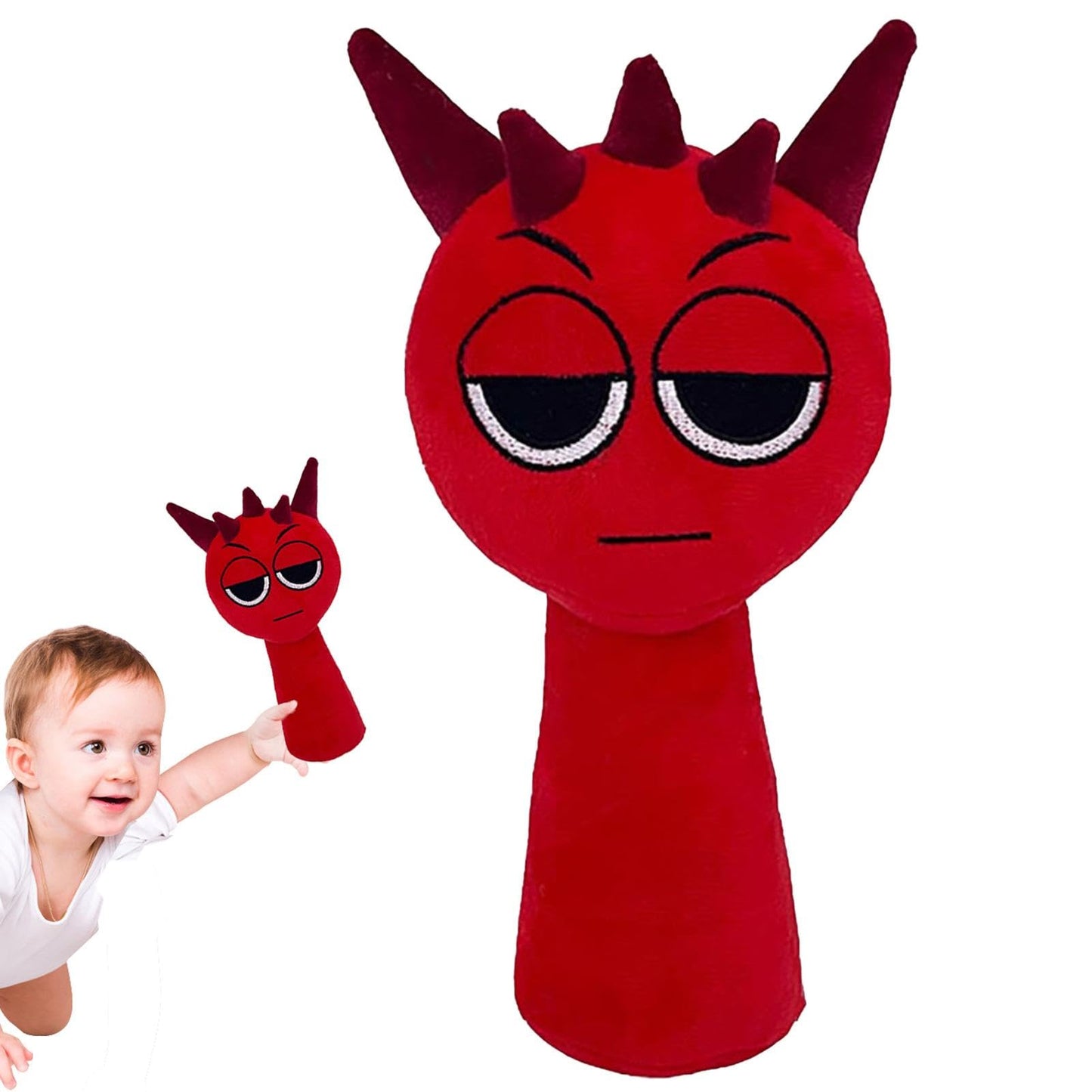 Sprunki Plush Toy | 25 cm Sprunki Doll | Horror Musical Game Sprunki Characters Stuffed Animal Pillow | Sprunki Plush Figure Soft Toys Home Decor for Fans (1/9 - Pack)
