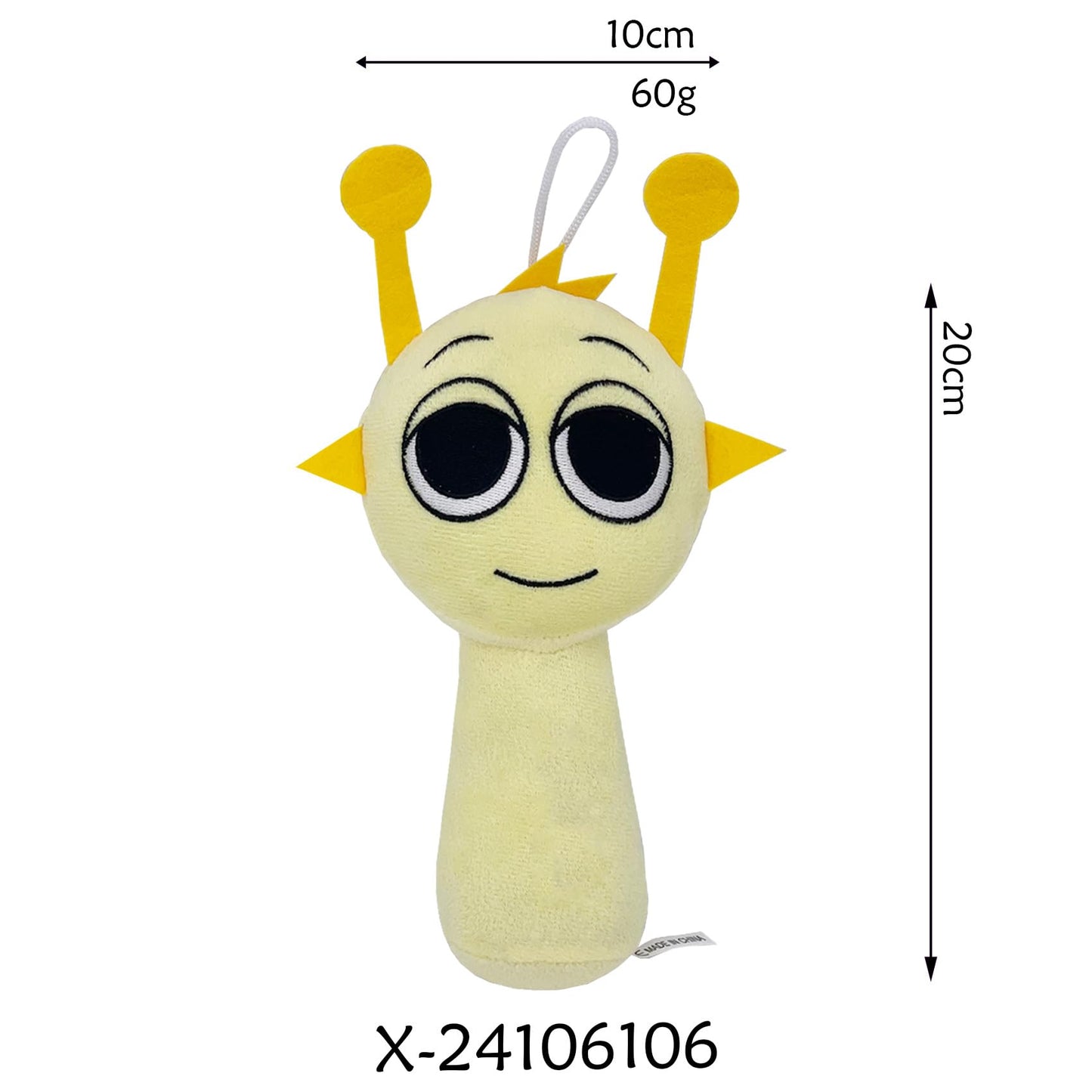 Sprunki Horror Plush - 11'' Full Collection of Wenda, Mr. Fun Computer, Gray & More - All Your Favorite Sprunki Characters!