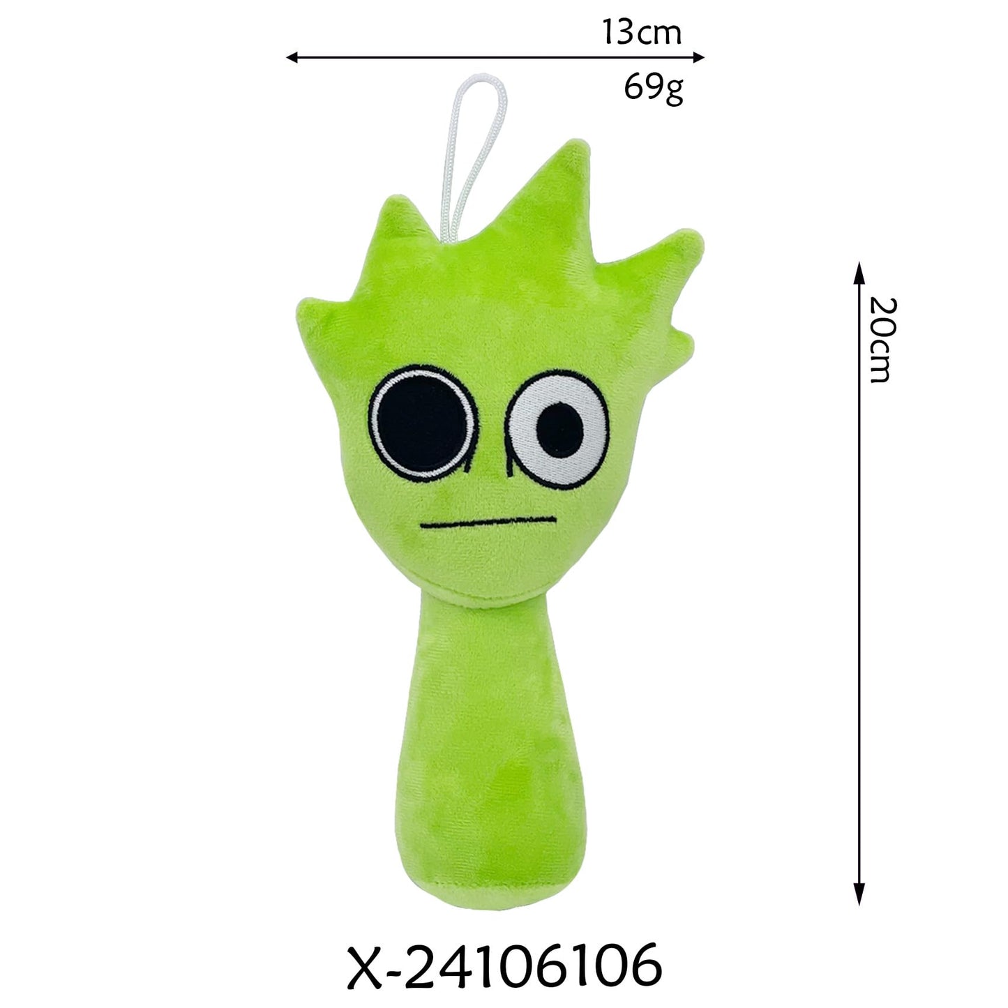 Sprunki Horror Plush - 11'' Full Collection of Wenda, Mr. Fun Computer, Gray & More - All Your Favorite Sprunki Characters!