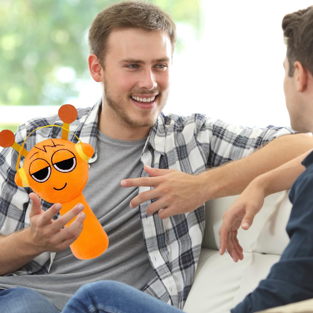 Sprunki Plush - Cute Cartoon Plush Toy, Soft Stuffed Figure for Kids and Adults, Perfect for Playtime, Room Decor, and Unique Gift Choice for Kids