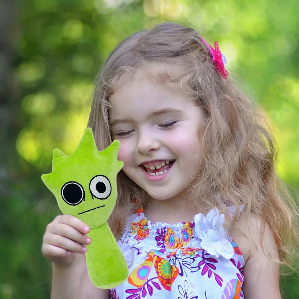 Sprunki Plush - Cute Cartoon Plush Toy, Soft Stuffed Figure for Kids and Adults, Perfect for Playtime, Room Decor, and Unique Gift Choice for Kids