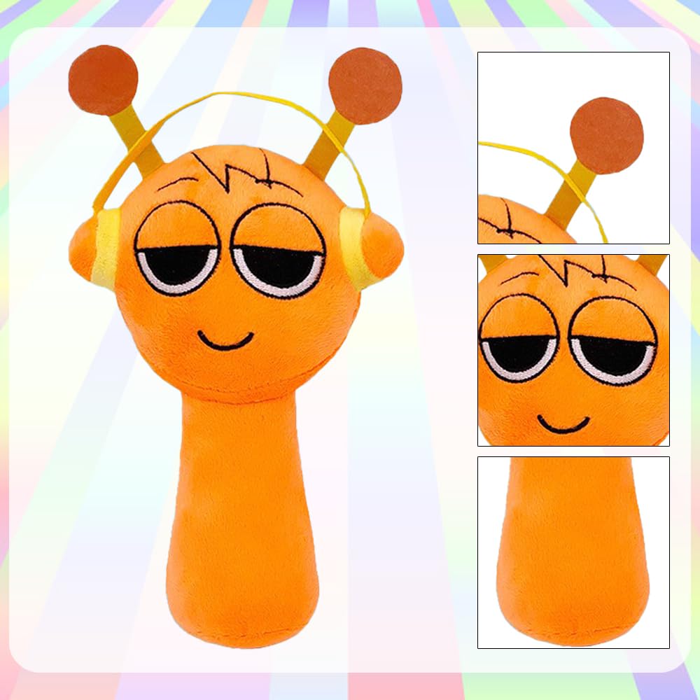 Sprunki Plush - Cute Cartoon Plush Toy, Soft Stuffed Figure for Kids and Adults, Perfect for Playtime, Room Decor, and Unique Gift Choice for Kids