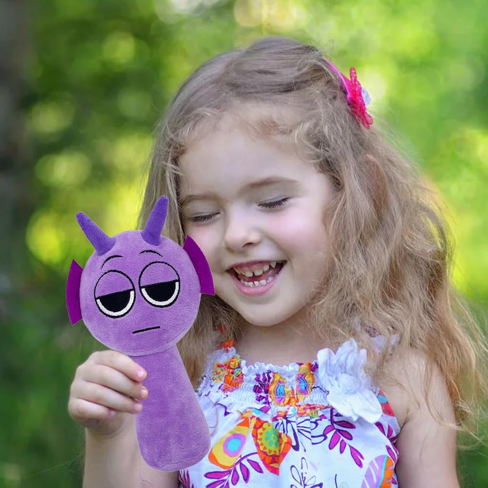 Sprunki Plush - Cute Cartoon Plush Toy, Soft Stuffed Figure for Kids and Adults, Perfect for Playtime, Room Decor, and Unique Gift Choice for Kids