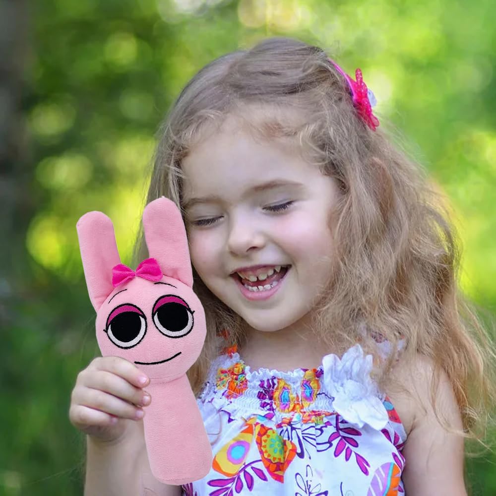 Sprunki Plush - Cute Cartoon Plush Toy, Soft Stuffed Figure for Kids and Adults, Perfect for Playtime, Room Decor, and Unique Gift Choice for Kids
