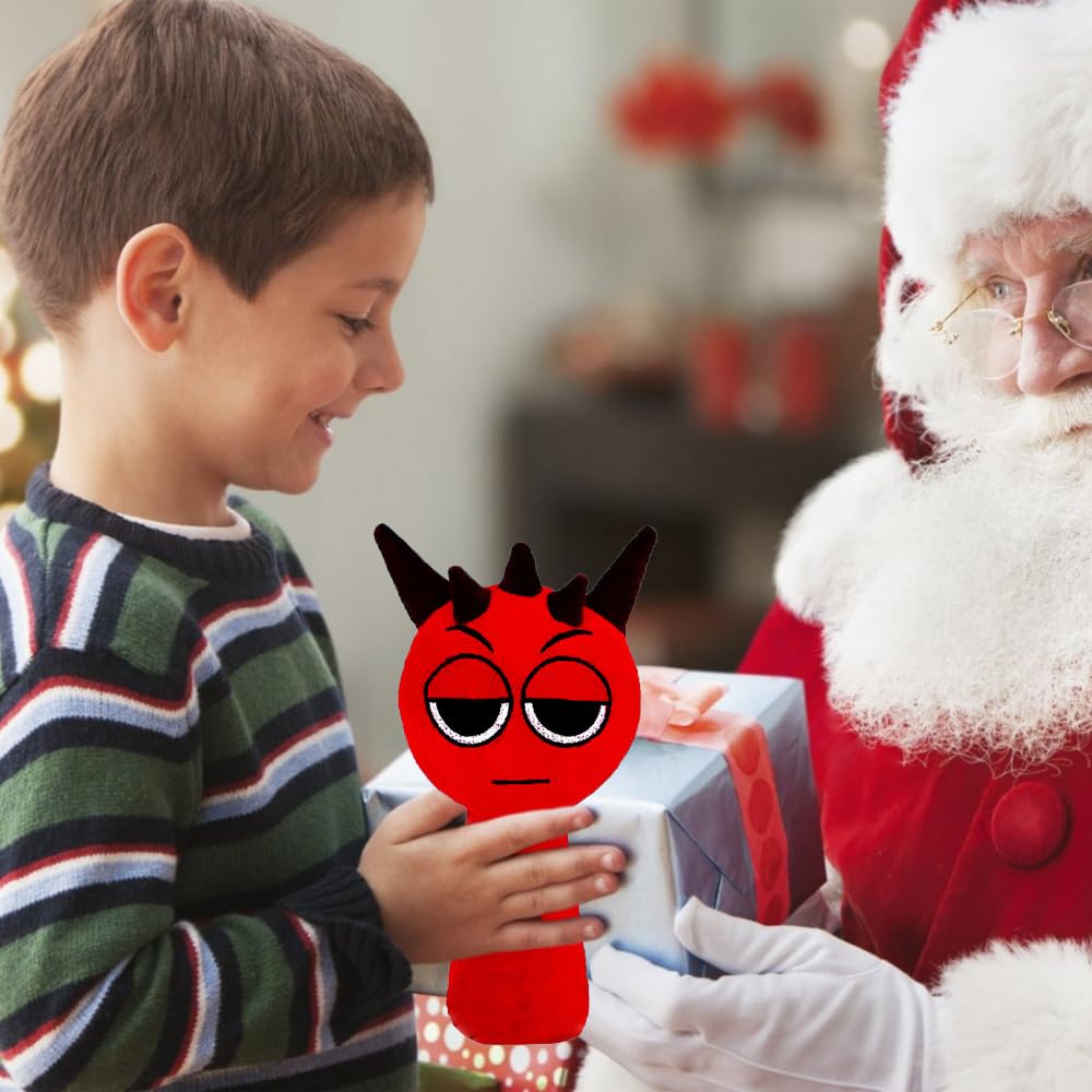 Sprunki Plush - Cute Cartoon Plush Toy, Soft Stuffed Figure for Kids and Adults, Perfect for Playtime, Room Decor, and Unique Gift Choice for Kids