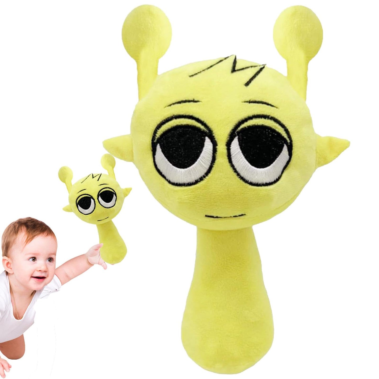 Sprunki Plush Toy | 25 cm Sprunki Doll | Horror Musical Game Sprunki Characters Stuffed Animal Pillow | Sprunki Plush Figure Soft Toys Home Decor for Fans (1/9 - Pack)