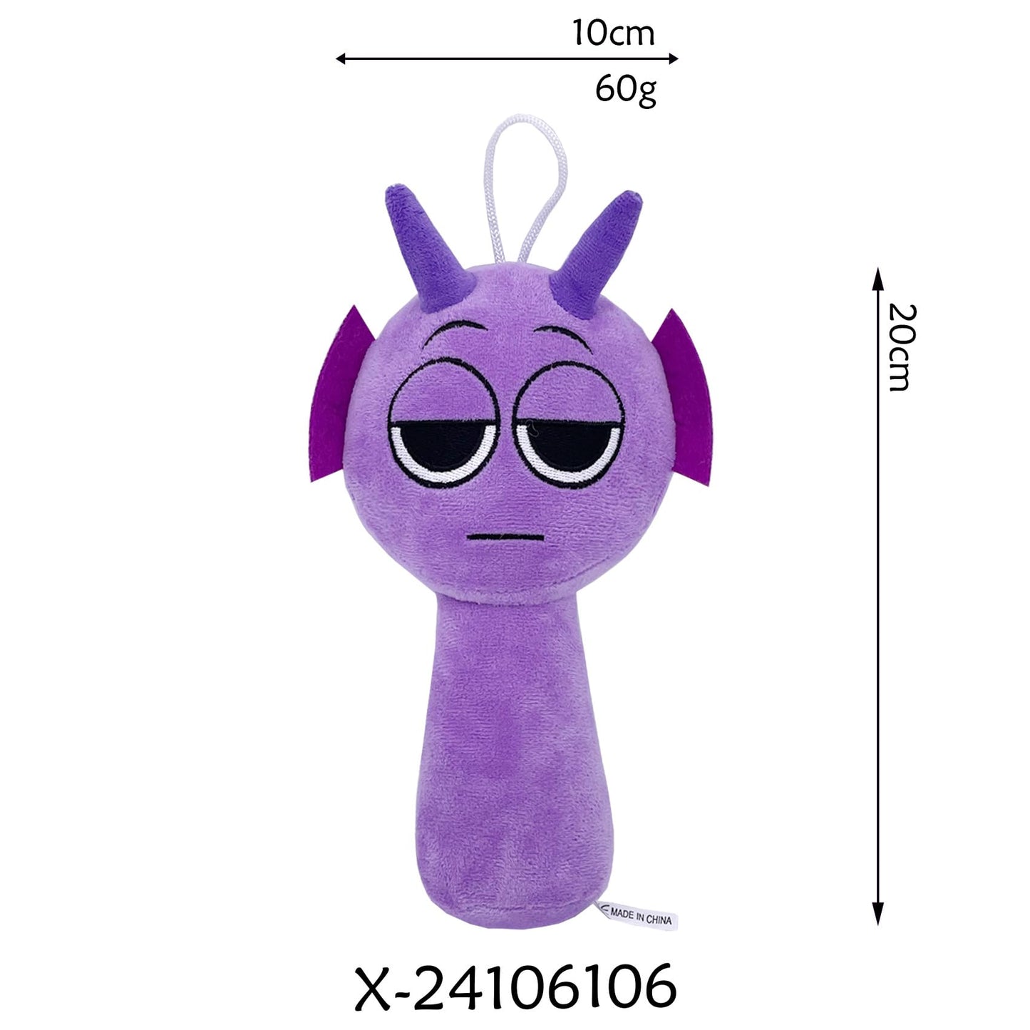 Sprunki Horror Plush - 11'' Full Collection of Wenda, Mr. Fun Computer, Gray & More - All Your Favorite Sprunki Characters!