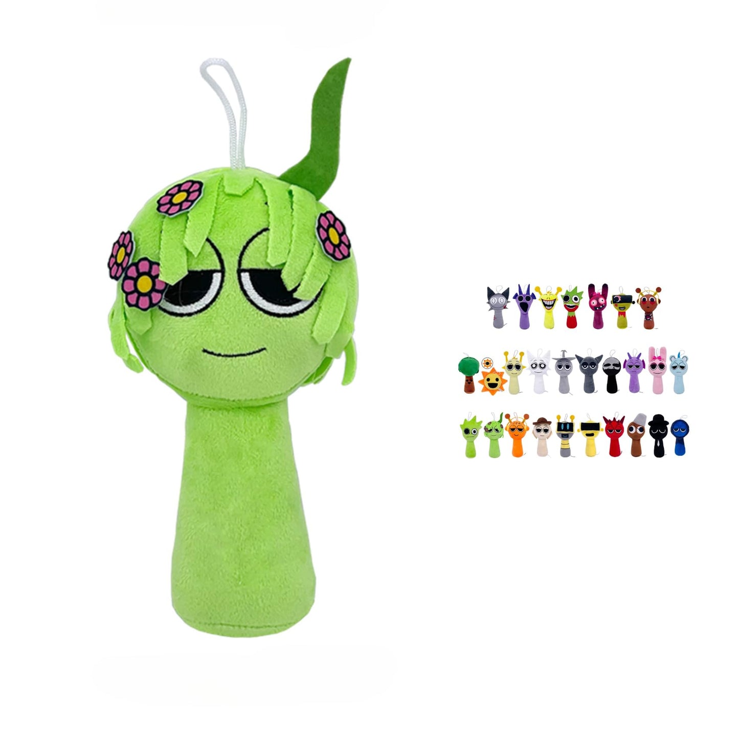 Sprunki Horror Plush - 11'' Full Collection of Wenda, Mr. Fun Computer, Gray & More - All Your Favorite Sprunki Characters!