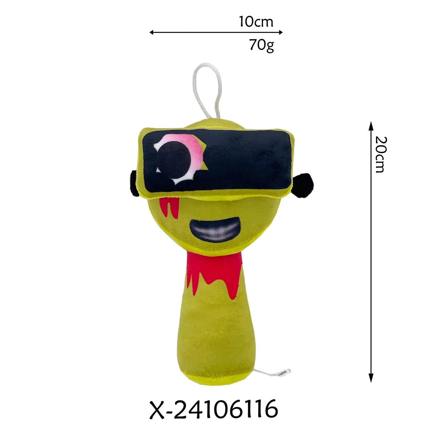 Sprunki Horror Plush - 11'' Full Collection of Wenda, Mr. Fun Computer, Gray & More - All Your Favorite Sprunki Characters!