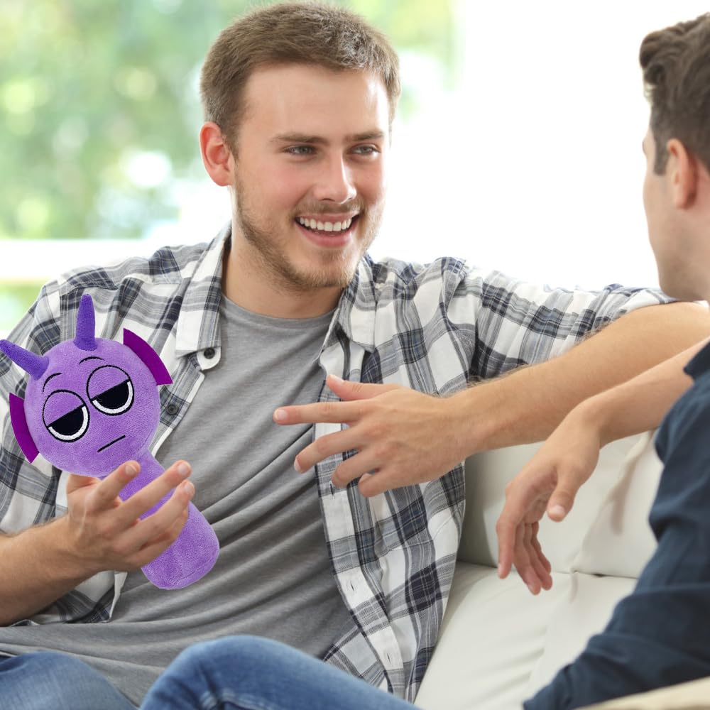 Sprunki Plush - Cute Cartoon Plush Toy, Soft Stuffed Figure for Kids and Adults, Perfect for Playtime, Room Decor, and Unique Gift Choice for Kids