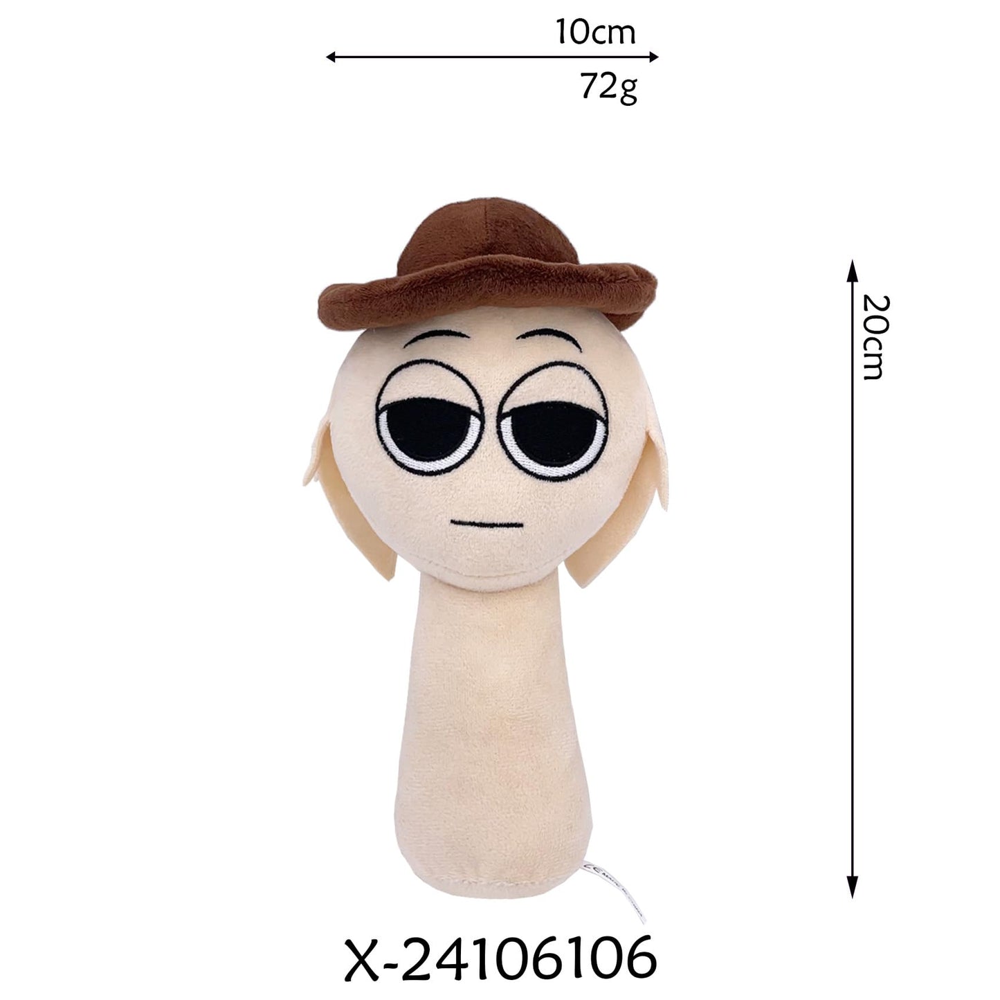 Sprunki Horror Plush - 11'' Full Collection of Wenda, Mr. Fun Computer, Gray & More - All Your Favorite Sprunki Characters!