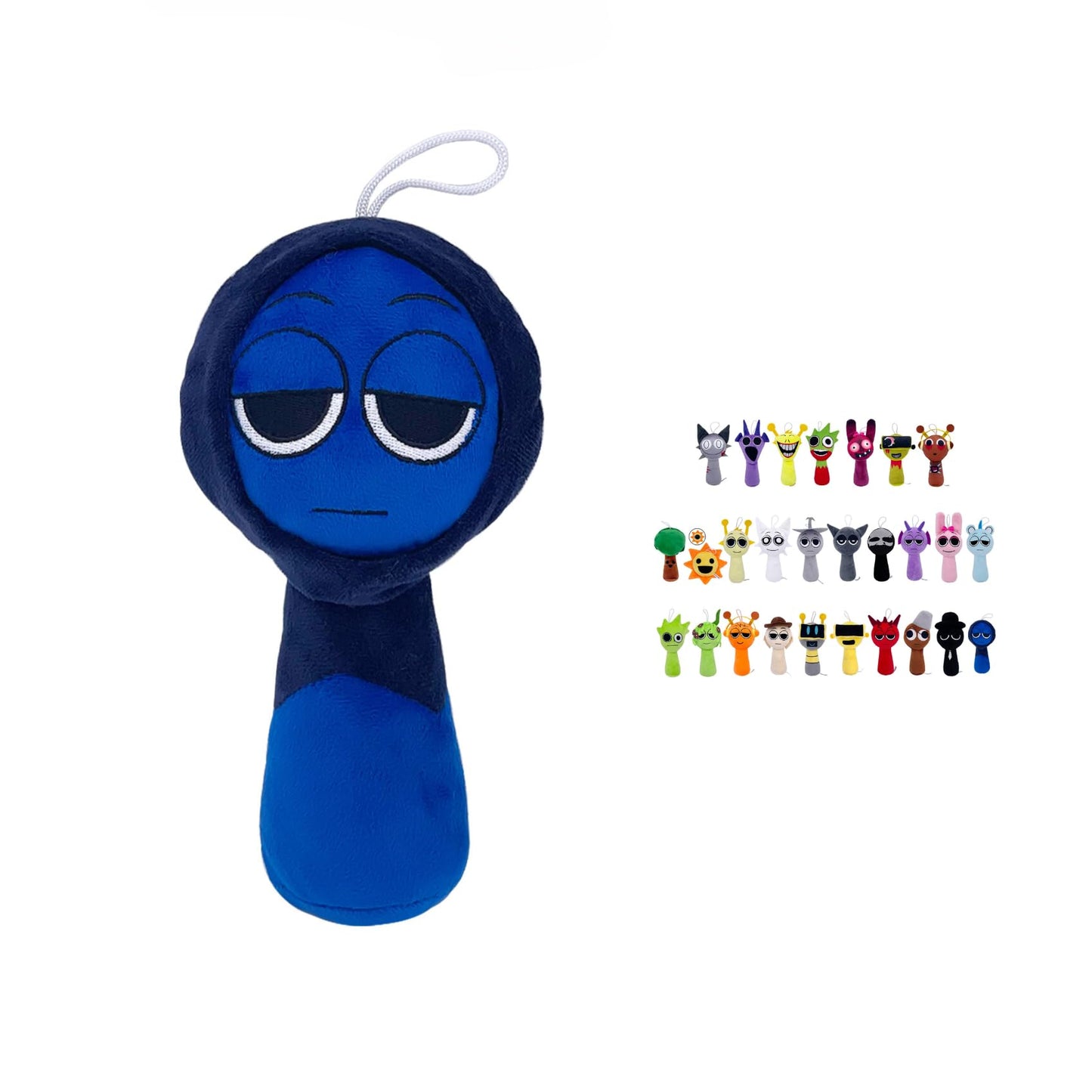 Sprunki Horror Plush - 11'' Full Collection of Wenda, Mr. Fun Computer, Gray & More - All Your Favorite Sprunki Characters!