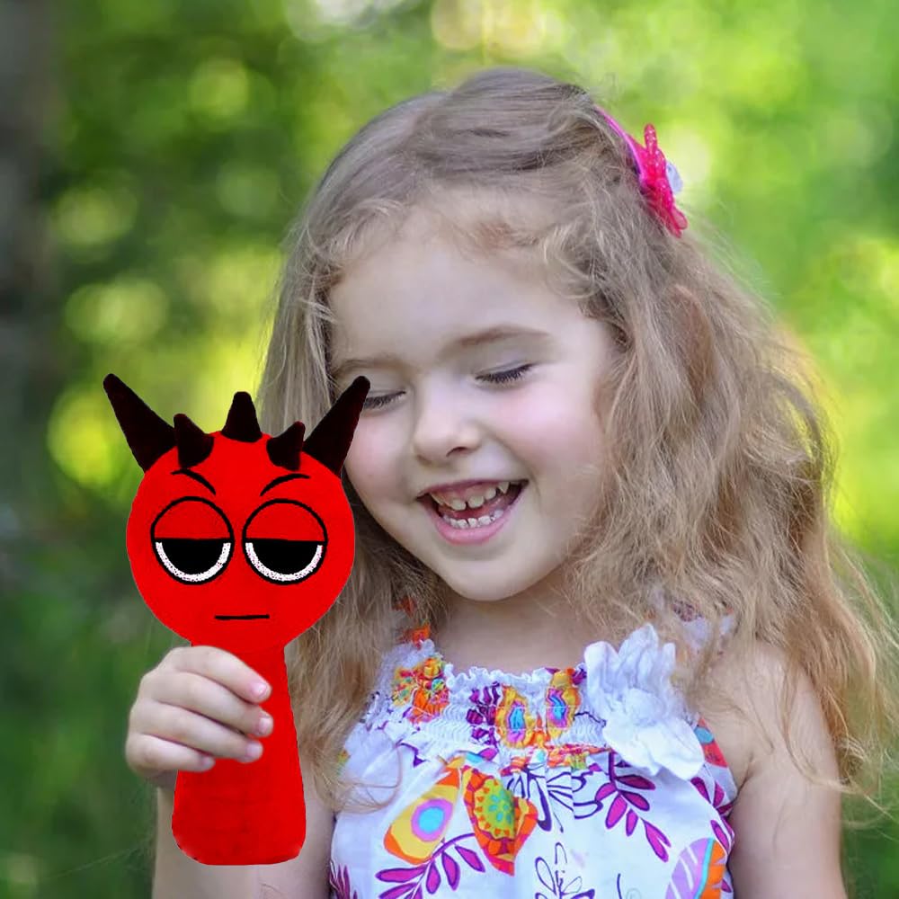 Sprunki Plush - Cute Cartoon Plush Toy, Soft Stuffed Figure for Kids and Adults, Perfect for Playtime, Room Decor, and Unique Gift Choice for Kids