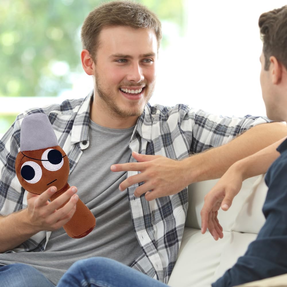 Sprunki Plush - Cute Cartoon Plush Toy, Soft Stuffed Figure for Kids and Adults, Perfect for Playtime, Room Decor, and Unique Gift Choice for Kids