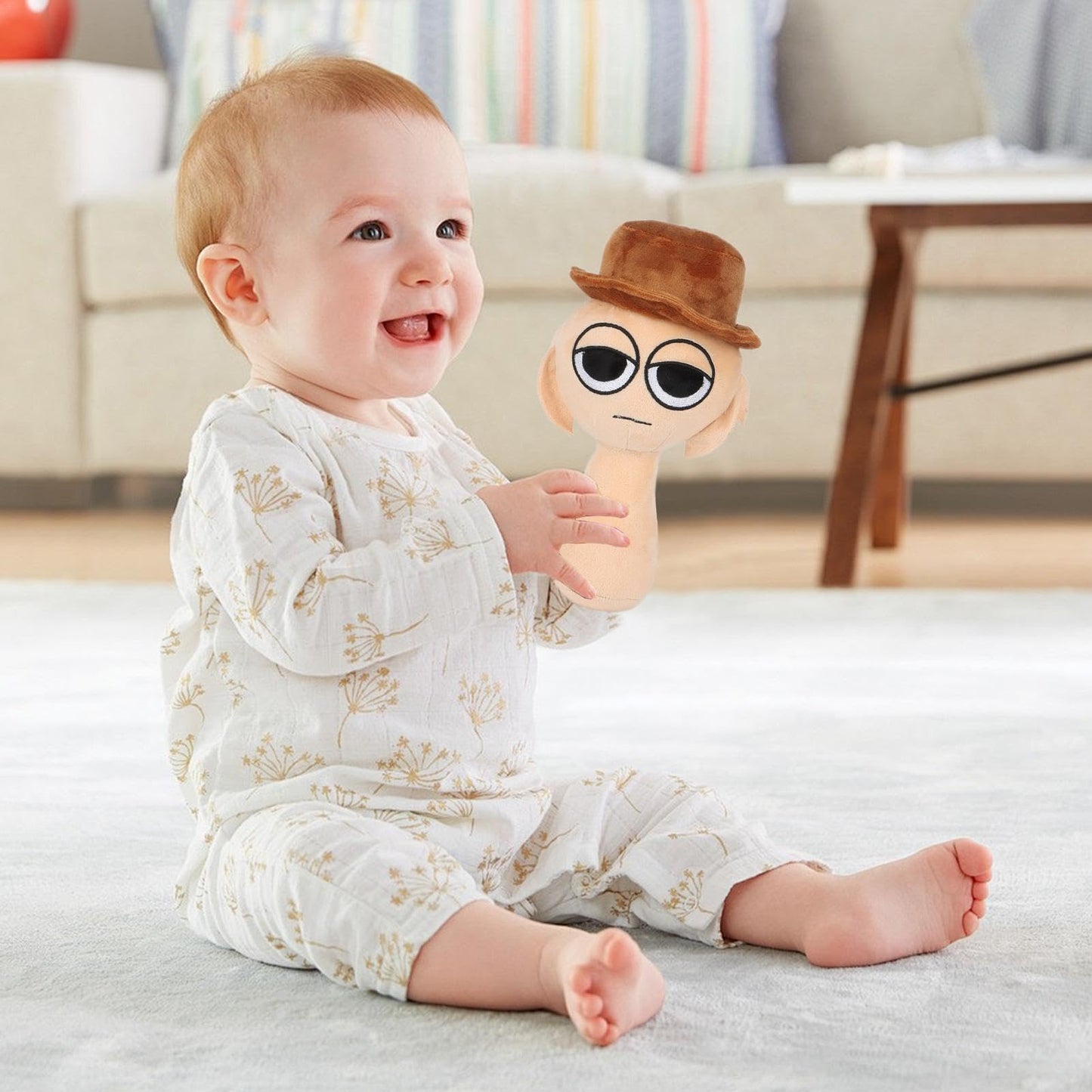 Sprunki Plush Toy | 25 cm Sprunki Doll | Horror Musical Game Sprunki Characters Stuffed Animal Pillow | Sprunki Plush Figure Soft Toys Home Decor for Fans (1/9 - Pack)