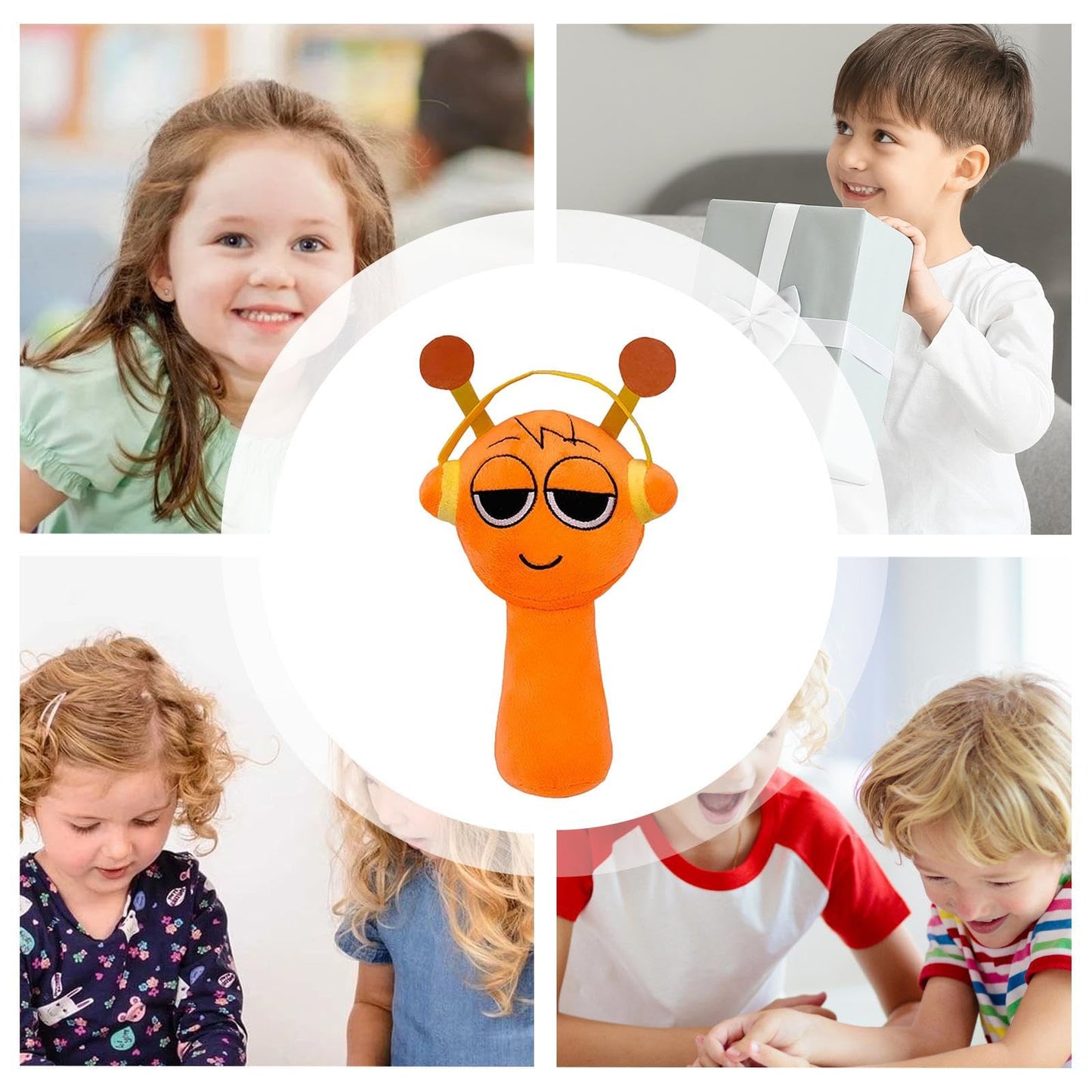Sprunki Plush Toy | 25 cm Sprunki Doll | Horror Musical Game Sprunki Characters Stuffed Animal Pillow | Sprunki Plush Figure Soft Toys Home Decor for Fans (1/9 - Pack)