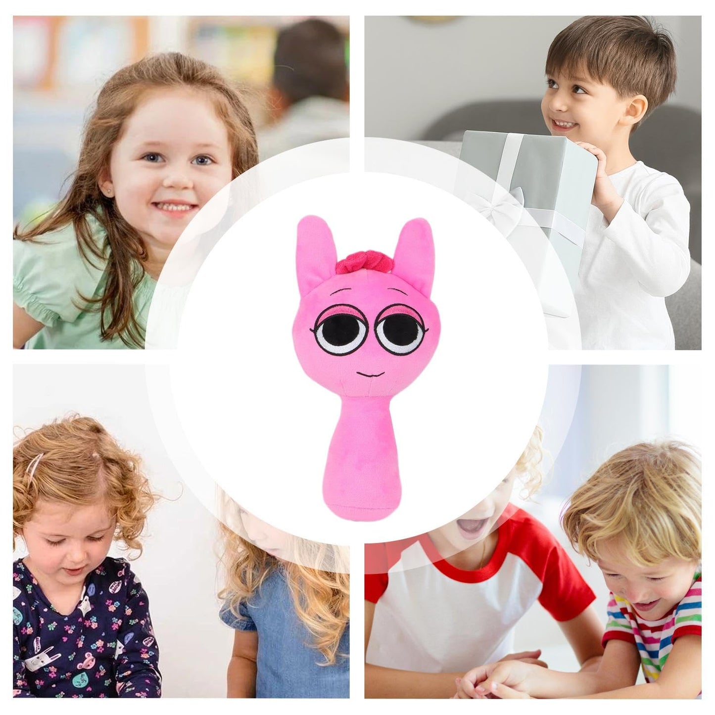 Sprunki Plush Toy | 25 cm Sprunki Doll | Horror Musical Game Sprunki Characters Stuffed Animal Pillow | Sprunki Plush Figure Soft Toys Home Decor for Fans (1/9 - Pack)